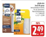 eins touch & spray Spender bei EDEKA im Prospekt "" für 2,49 €
