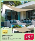 Sonnensegel von GARDEN DREAM für 19,99 € bei Netto mit dem Scottie im Angebot Sonnensegel von GARDEN DREAM im aktuellen Netto mit dem Scottie Prospekt