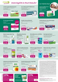 mea - meine apotheke Prospekt der Woche "Unsere Dezember-Angebote" Seite 2, 01.12.2025 bis 31.12.2025 für Monheim Aktueller mea - meine apotheke Prospekt "Unsere Dezember-Angebote" Seite 2 von 2 Seiten für Monheim