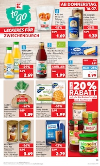 Bertolli Angebot im Kaufland Prospekt, gültig von 16.07.2026 bis 22.07.2026 Bertolli Angebot im aktuellen Kaufland Prospekt auf Seite 35