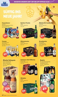 Krombacher im Getränke Hoffmann Prospekt "Aktuelle Angebote" mit 10 Seiten (Cottbus)