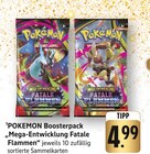 Boosterpack Mega-Entwicklung Fatale Flammen - Pokemon - EDEKA à Metz Boosterpack Mega-Entwicklung Fatale Flammen - Pokemon en promo chez EDEKA Metz à 4,99 €