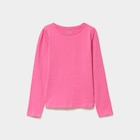 La Halle Bron - Promo T-shirt coton manches longues à fronces rose fushia fille Promo T-shirt coton manches longues à fronces rose fushia fille à 3,99 € dans le catalogue La Halle à Bron