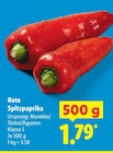 Rote Spitzpaprika  im aktuellen Lidl Prospekt für 1,79 €