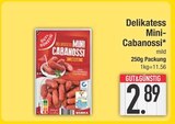 Delikatess Mini-Cabanossi von Gut & Günstig im aktuellen EDEKA Prospekt für 2,89 €
