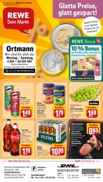 REWE Prospekt "Dein Markt" für Dortmund, 30 Seiten, 24.03.2025 - 29.03.2025