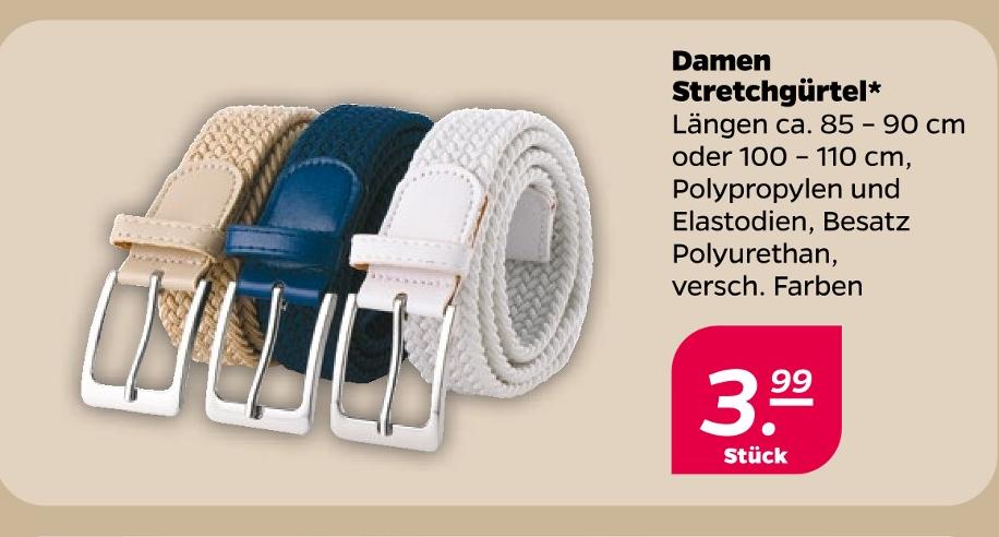 Damen Stretchgürtel