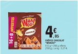 Crêpes chocolat - WHAOU à 4,05 € dans le catalogue E.Leclerc
