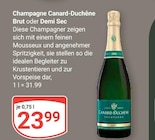 Champagne Brut oder Demi Sec Angebote von Canard-Duchêne bei GLOBUS St. Ingbert für 23,99 €