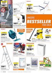 Wäscheständer im OBI Prospekt "BIBERSTARKE ANGEBOTE" mit 8 Seiten (Fürth)