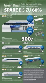 Matratze im JYSK Prospekt "Green Days" mit 9 Seiten (Stuttgart)