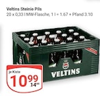 Aktuelle Veltins Angebote bei GLOBUS in Bochum Aktuelles Steinie Pils Angebot bei GLOBUS in Bochum ab 10,99 €