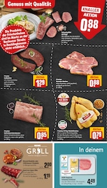 Aktueller REWE Prospekt mit Schweinefleisch, "Dein Markt", Seite 6