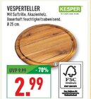 Vesperteller Angebote von KESPER bei Marktkauf Remscheid für 2,99 €