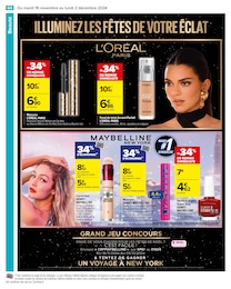 Offre Gemey Maybelline dans le catalogue Carrefour du moment à la page 68