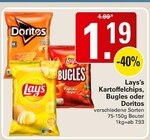Kartoffelchips im Angebot bei WEZ in Minden Kartoffelchips Angebote von Lay's bei WEZ Minden für 1,19 €