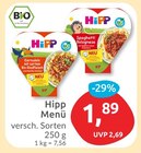 Eiernudeln mit zartem Bio-Rindfleisch und Paprika-Gemüse im Angebot bei budni in Lüneburg Eiernudeln mit zartem Bio-Rindfleisch und Paprika-Gemüse Angebote von Hipp bei budni Lüneburg für 1,89 €