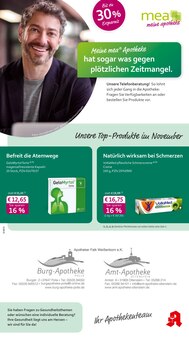 Aktueller mea - meine apotheke Prospekt für Polle und Ungebung, Seiten zum blättern mea - meine apotheke Prospekt Unsere November-Angebote mit Seiten in Polle und Umgebung