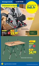 Promos Bricolage dans le catalogue "XXL" de Lidl Bricolage en promo dans le catalogue Lidl à la page 44