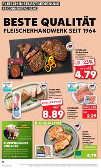 Hackfleisch im Kaufland Prospekt "Aktuelle Angebote" mit 48 Seiten (Ingolstadt)