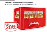 Kräuterlimonade oder Zuckerfrei im Angebot bei GLOBUS in Ludwigshafen Kräuterlimonade oder Zuckerfrei Angebote von Almdudler bei GLOBUS Ludwigshafen für 20,99 €