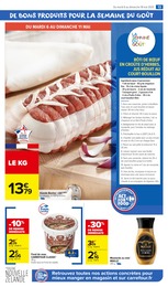 Prix et réduction Veau dans le prospectus Carrefour Market en cours Offre Veau dans le catalogue Carrefour Market du moment à la page 15