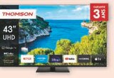 Téléviseur 4K 43" à Super U dans Madiran
