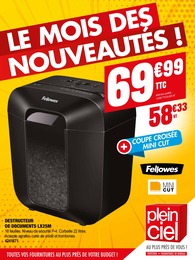Catalogue Plein Ciel à Paris, avec 4 pages Prospectus Plein Ciel à Paris, "LE MOIS DES NOUVEAUTÉS !", 4 pages, 30/01/2023 - 25/02/2023