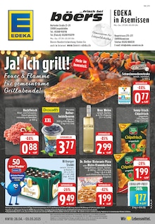 Bitburger im EDEKA Prospekt "Aktuelle Angebote" mit 24 Seiten (Bad Salzuflen)