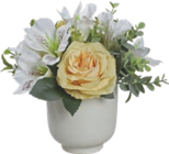 Composition Fleurs Artificielles - Home Creation - Aldi à Troyes Composition Fleurs Artificielles - Home Creation en promo chez Aldi Troyes à 7,99 €