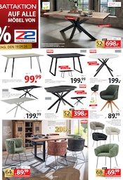 Esstisch im Zurbrüggen Prospekt in Dülmen Aktueller Zurbrüggen Prospekt mit Esstisch, "PRIME SHOPPING WEEK", Seite 21