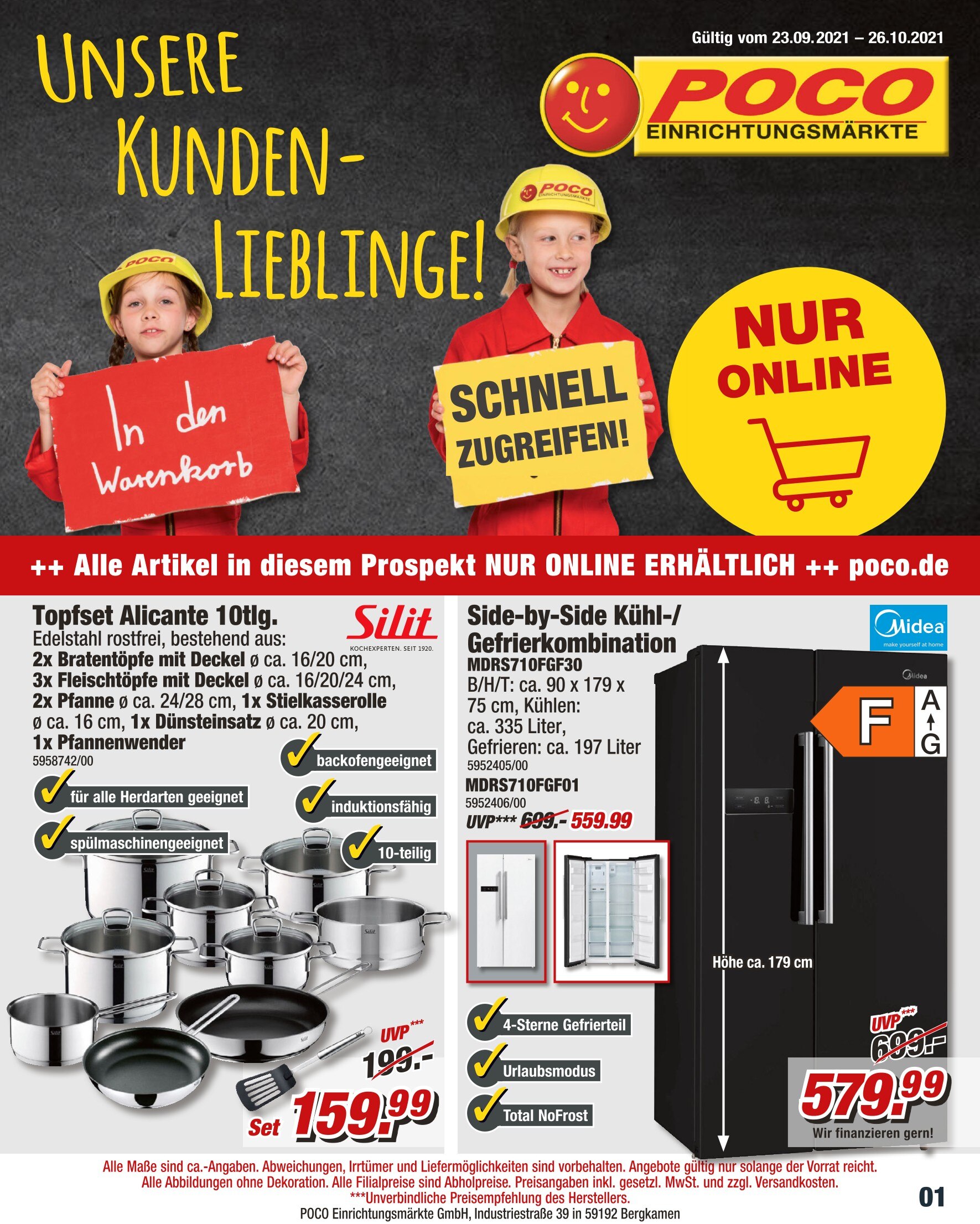 POCO Prospekt für Seligweiler mit 8 Seiten POCO Prospekt für Seligweiler: "UNSERE KUNDENLIEBLINGE!", 8 Seiten, 23.10.2021 - 26.10.2021
