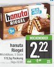 Riegel Milch&Nuss im EDEKA Prospekt Riegel Milch&Nuss von hanuta im aktuellen EDEKA Prospekt für 2,22 €