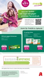 mea - meine apotheke Apotheken Prospekt der aktuellen Woche mit 4 Seiten, gültig von 01.09.2026 bis 30.09.2026, in Roetgen und Umgebung Aktueller mea - meine apotheke Apotheken Prospekt in Roetgen und Umgebung, "Unsere September-Angebote" mit 4 Seiten, 01.09.2026 - 30.09.2026