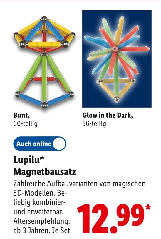Magnetbausatz Bunt