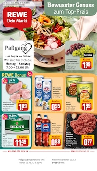 Bier im REWE Prospekt "Dein Markt" mit 27 Seiten (Soest)