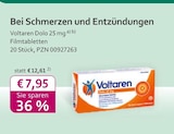 Dolo 25 mg Filmtabletten im Angebot bei mea - meine apotheke in Oberhausen Dolo 25 mg Filmtabletten Angebote von Voltaren bei mea - meine apotheke Oberhausen für 7,95 €