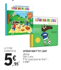 Opération p'tit loup dans le catalogue E.Leclerc