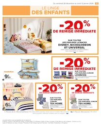 Offre Disney dans le catalogue Carrefour du moment à la page 13