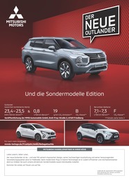 Aktueller Mitsubishi Werkstatt & Auto Prospekt für Schleiden: Mitsubishi Angebote mit 8} Seiten, 22.03.2025 - 19.04.2025