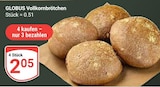 Aktuelles Vollkornbrötchen Angebot bei GLOBUS in Duisburg ab 2,05 €