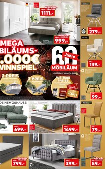 Couch im porta Möbel Prospekt "60 JAHRE MÖBILÄUM" mit 4 Seiten (Koblenz)