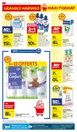 Prix et réduction Cosmétiques dans le prospectus Carrefour Market en cours Offre Cosmétiques dans le catalogue Carrefour Market du moment à la page 6