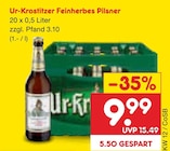 Feinherbes Pilsner bei Netto Marken-Discount im Prospekt "" für 9,99 €