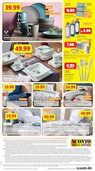 Bettdecke im aktuellen Sconto SB Prospekt (Halle (Saale)) Bettdecke im Sconto SB Prospekt "SSV 15% AUF ALLES" mit 8 Seiten (Halle (Saale))