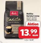 Barista Crema Angebote von Melitta bei Markant Nordwest Osnabrück für 13,99 €