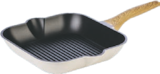 Aluguss-Grillpfanne/-Pfanne mit Holzoptik im Lidl Prospekt Aluguss-Grillpfanne/-Pfanne mit Holzoptik von ERNESTO im aktuellen Lidl Prospekt für 14,99 €