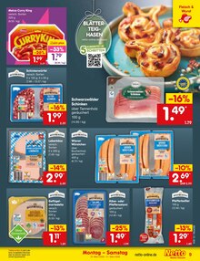 Wurst im Netto Marken-Discount Prospekt "Aktuelle Angebote" mit 64 Seiten (Karlsruhe)