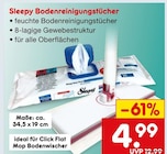 Aktuelles Bodenreinigungstücher Angebot bei Netto Marken-Discount in Fürth ab 4,99 €