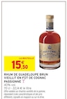 Rhum de Guadeloupe brun vieillit en fût de cognac - Passionné - Intermarché Super à Tours Rhum de Guadeloupe brun vieillit en fût de cognac - Passionné en promo chez Intermarché Super Tours à 15,50 €
